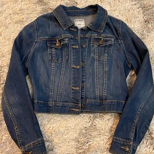 Old Navy cropped jean jacket. Like new